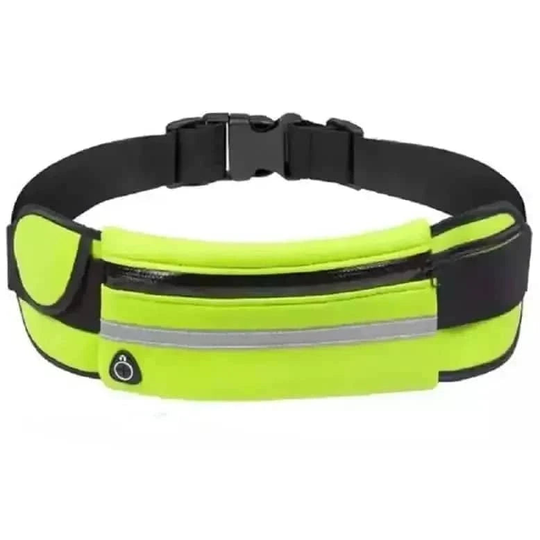 Running Bum Bag Fanny Pack Travel Waist Money Belt Zip Hiking Pouch Wallet DailySale Black Blue Yellow Black-Blue-Yellow-Orange-