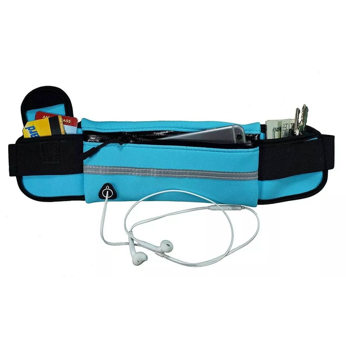 Running Bum Bag Fanny Pack Travel Waist Money Belt Zip Hiking Pouch Wallet - Cartsfy Inc.