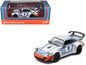 RWB 964 #8 "Ichiban Boshi - Martini Racing" Silver Metallic with Stripes 1/64 Diecast Model Car by Model Model Miniature Motors Default Title Default Title-