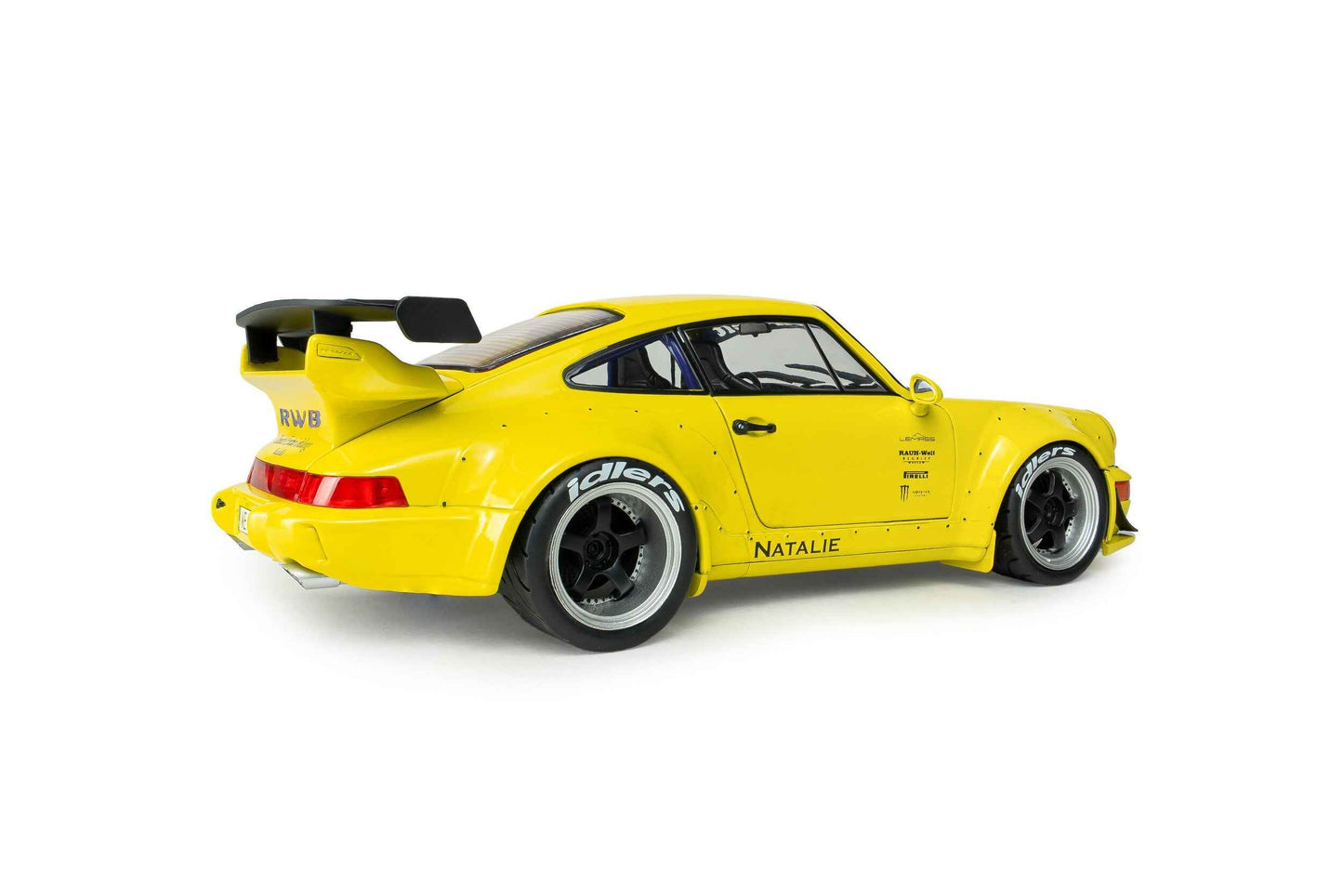 Solido 2023 Porsche 911 RWB 964 "Natalie" Yellow 1:18