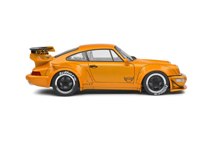 Solido 2016 Porsche RWB 964 Hibiki Orange 1:18