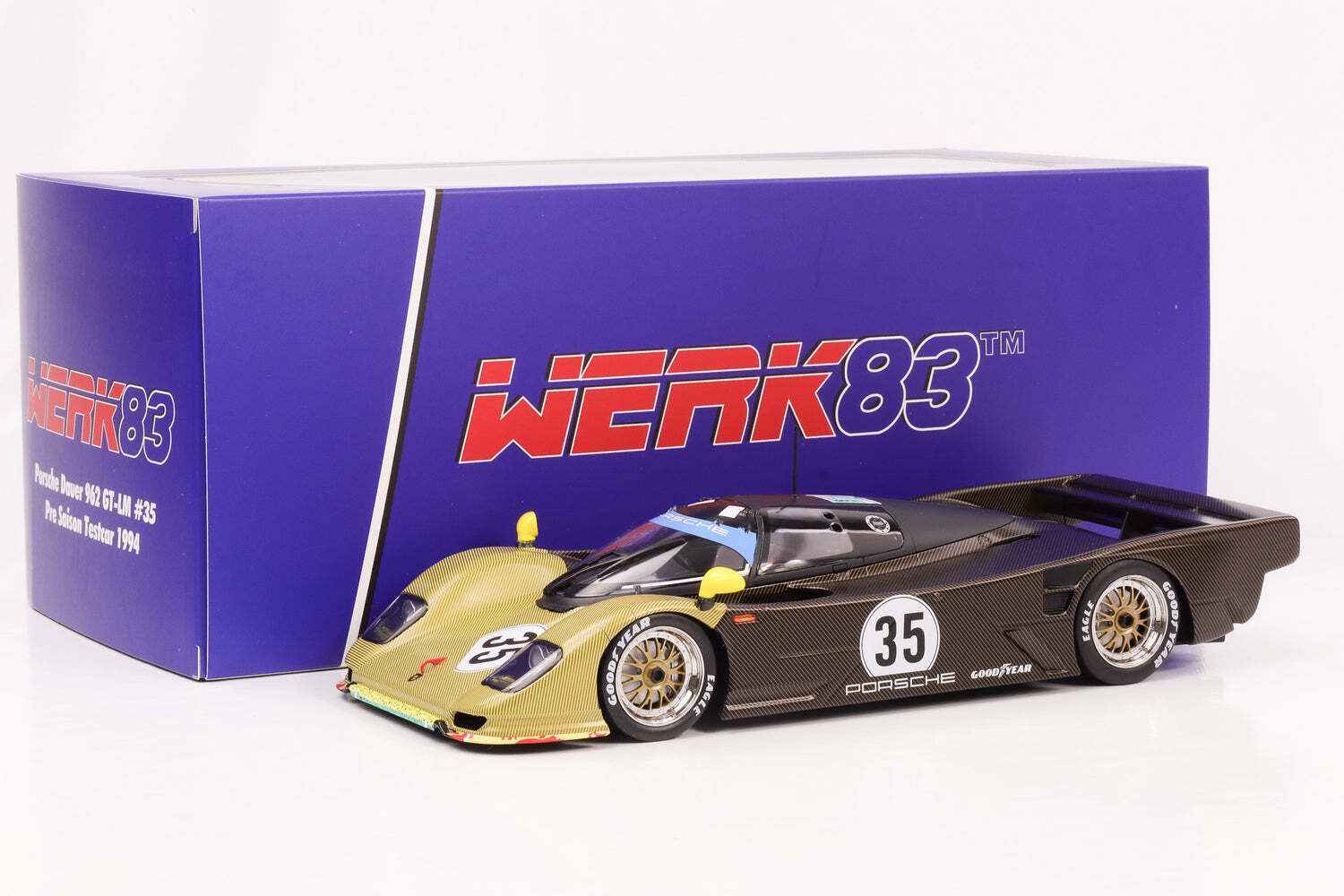 Werk83 Porsche 962 Dauer 3.0L Turbo Team Le Mans Porsche #35 1994 Le Mans 24 Hrs 1:18