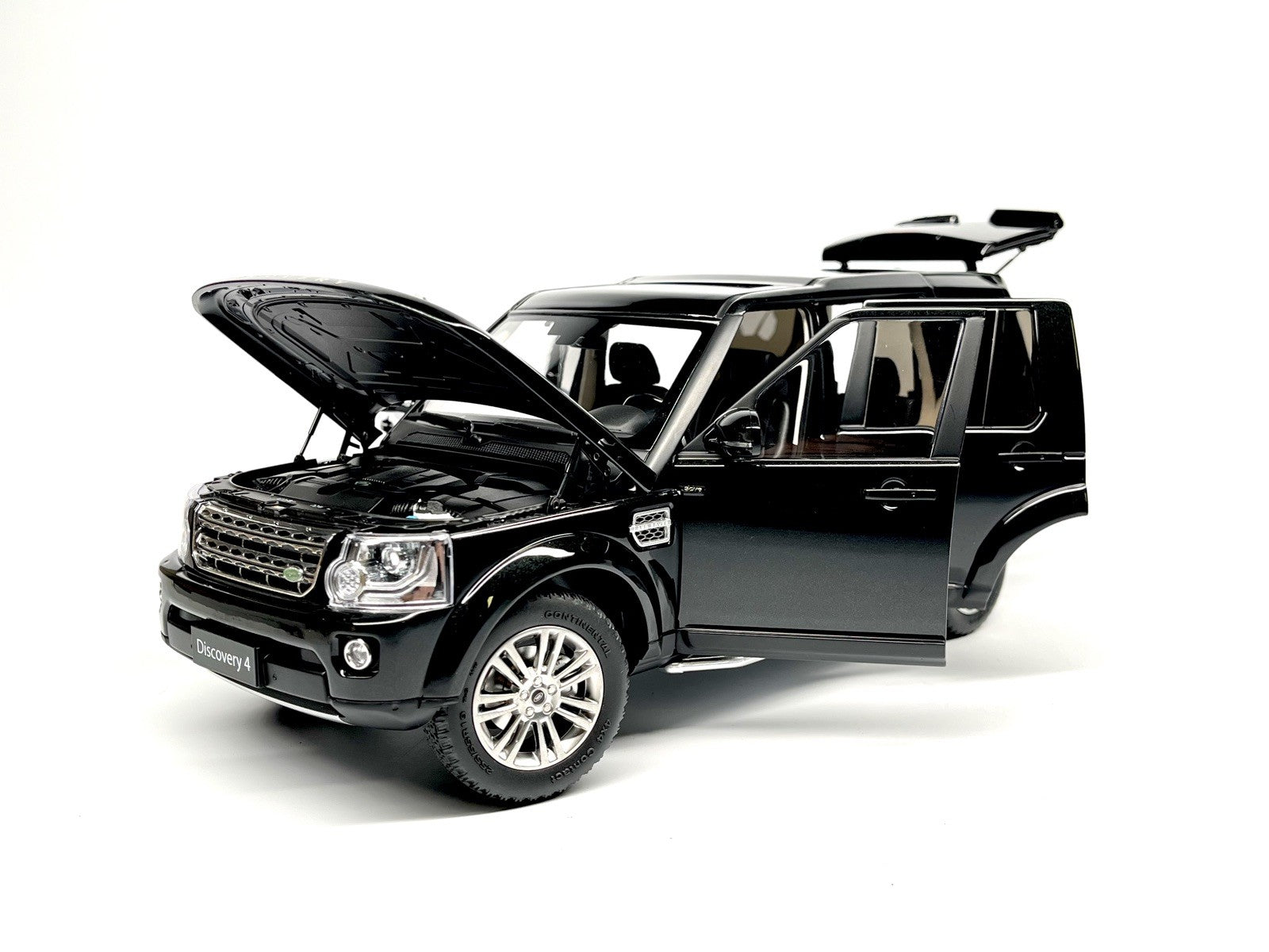 Whelart 2019 Land Rover Discovery 4 LR4 Black Metallic 1:18