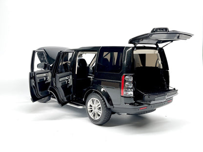 Whelart 2019 Land Rover Discovery 4 LR4 Black Metallic 1:18