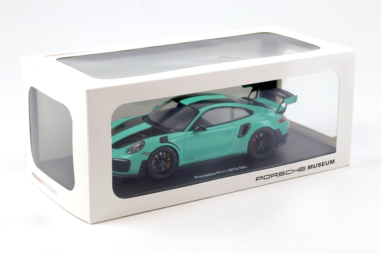 GT Spirit Porsche 911 991.2 GT2 RS w/ Weissach Pkg Mint Green 1:18 Porsche Museum