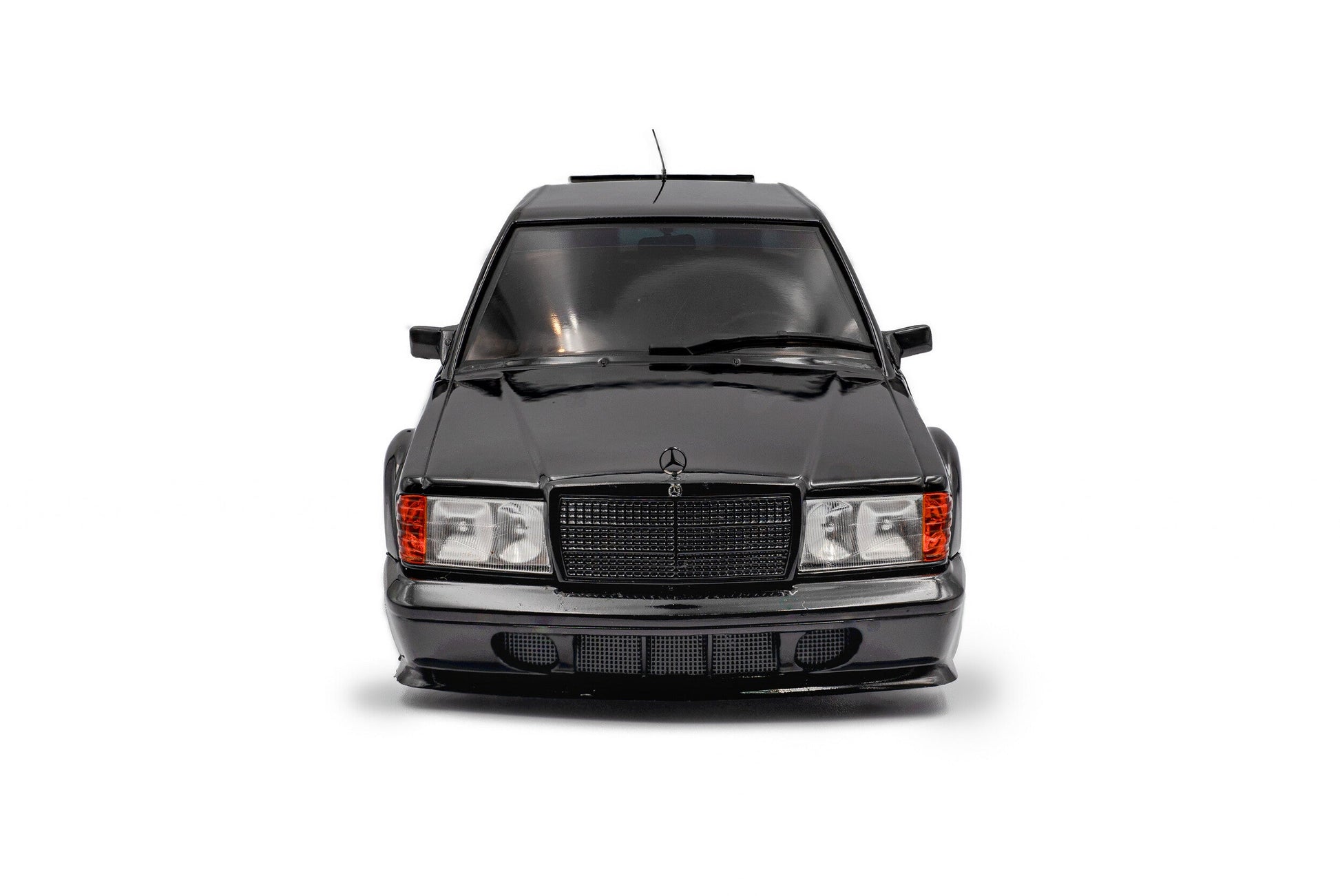 Solido 1990 Mercedes-Benz 190E (W201) EVO II Solido Works Black 1:18