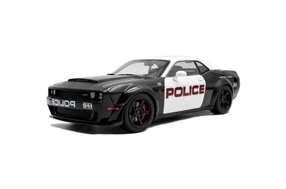 Solido 2023 Dodge Challenger SRT Hellcat Redeye Highway Patrol Black 1:18