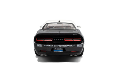 Solido 2023 Dodge Challenger SRT Hellcat Redeye Highway Patrol Black 1:18