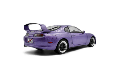 Solido 1993 Toyota Supra MK4 (A80) RHD Solido Works Purple Metallic 1:18