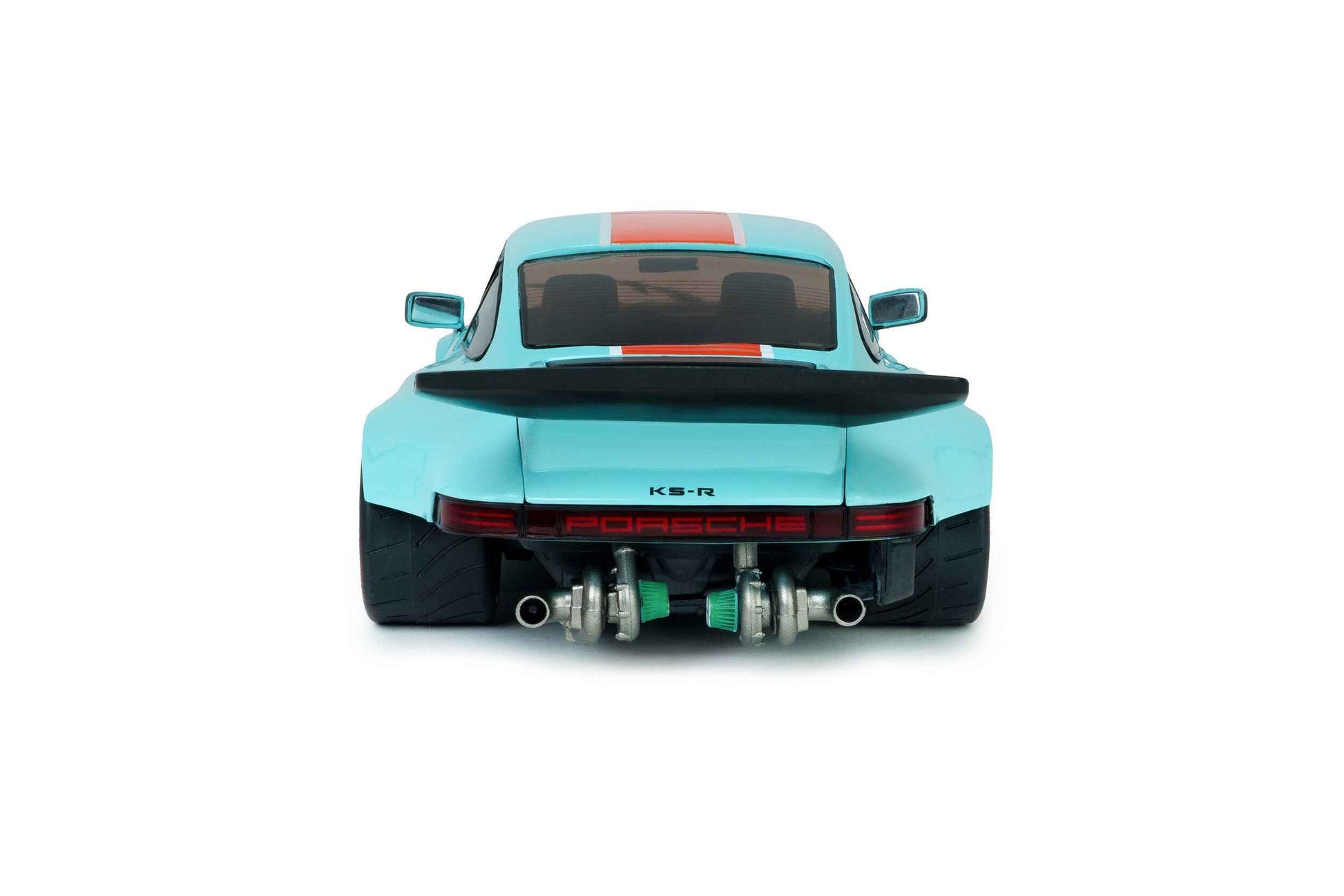 Solido 2026 Porsche 911 KS-R Blue & Orange Khyzyl Saleem 1:18
