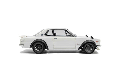 Solido 1970 Nissan Skyline (C10) Hakosuka White 1:18