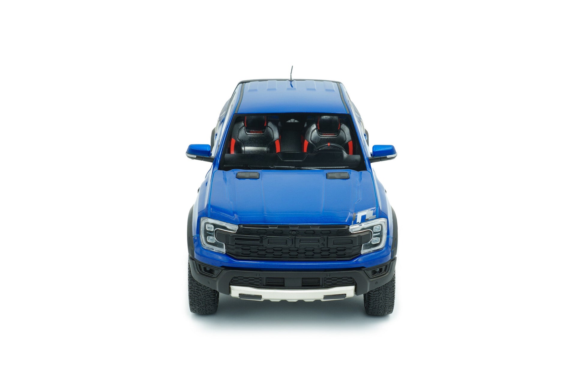Solido 2024 Ford Ranger Raptor Crew Cab Pickup Truck Blue Lightning 1:18