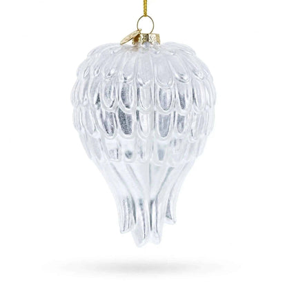 Sacred Holy Family Nativity Glass Christmas Ornament