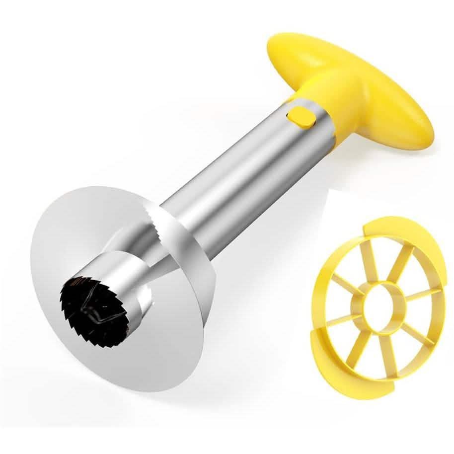 SameTech Easy Kitchen Tool Stainless Steel Fruit Pineapple Peeler Corer Slicer Cutter Cartsfy Inc.
