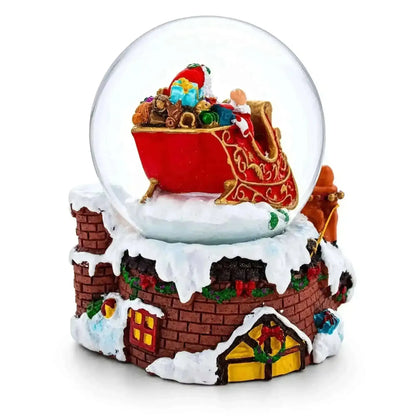 Santa Delivering Gifts Musical Christmas Water Snow Globe Cartsfy Inc.