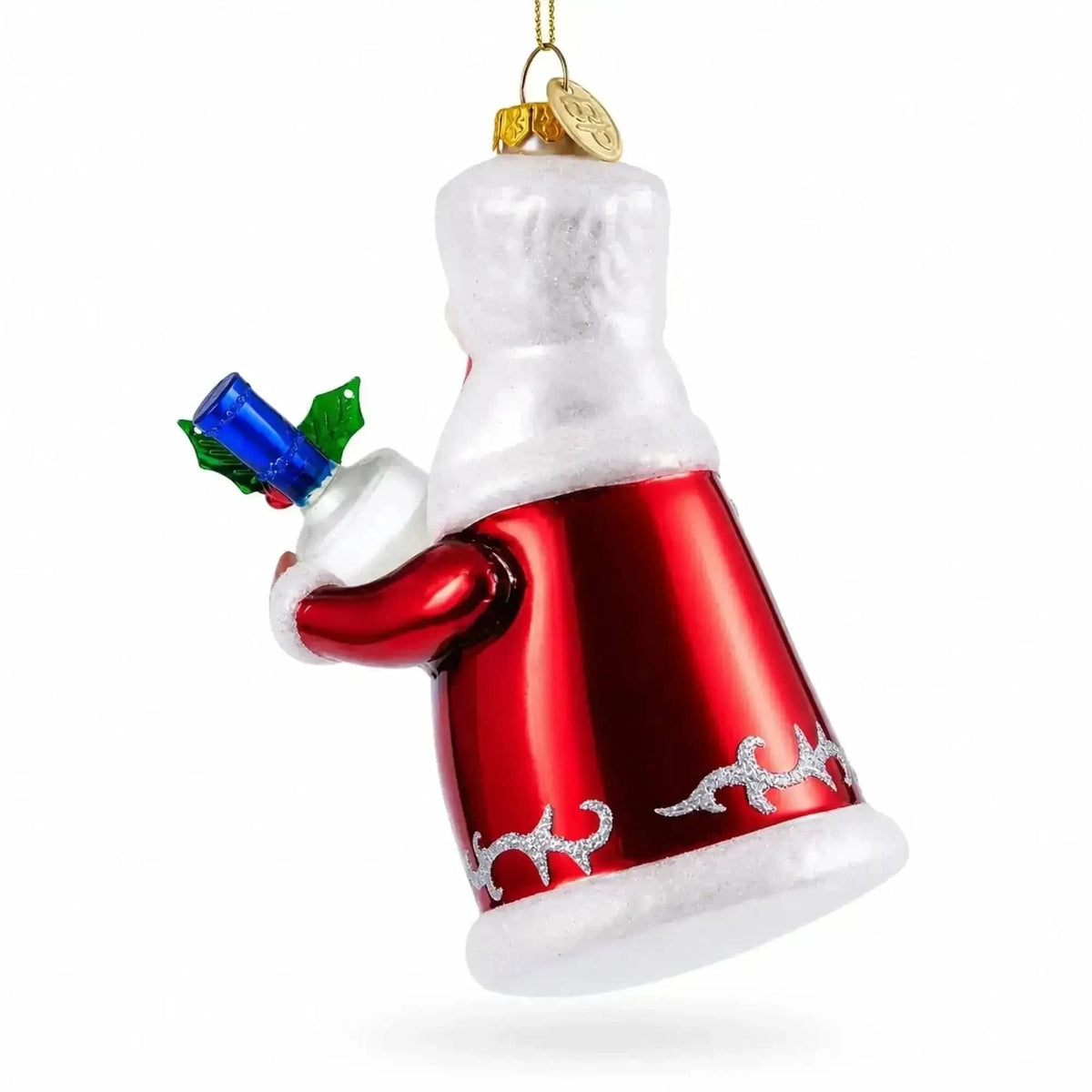 Santa with Vodka Glass Christmas Ornament Cartsfy Inc.