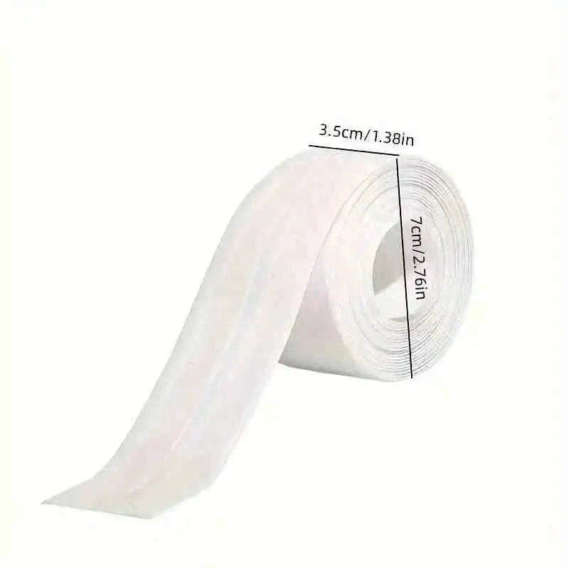 Self-Adhesive Waterproof Caulk Strip - Moisture-Resistant Sealing Tape for Kitchen & Bathroom Cartsfy Inc.