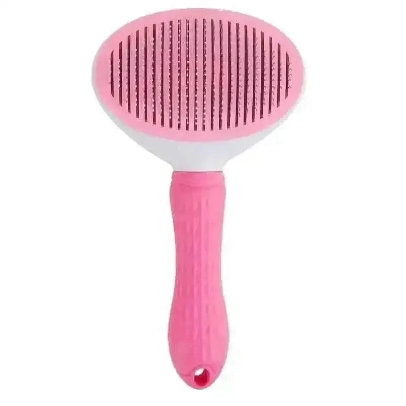 Self Cleaning Slicker Brush Suitable for Pets with Long or Short Hair DailySale Gray Blue Pink Gray-Blue-Pink-