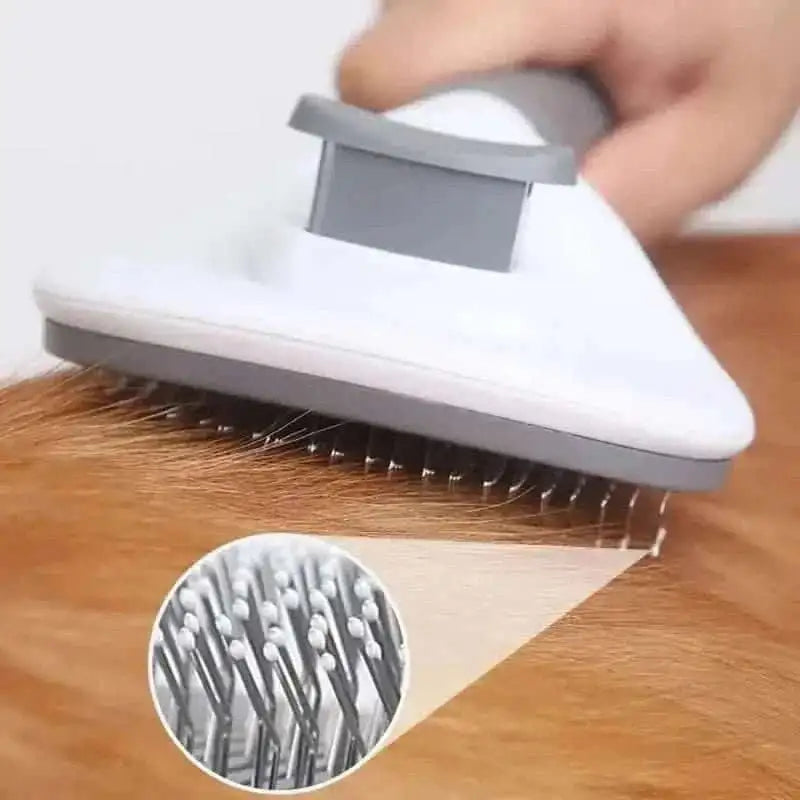 Self Cleaning Slicker Brush Suitable for Pets with Long or Short Hair Cartsfy Inc.