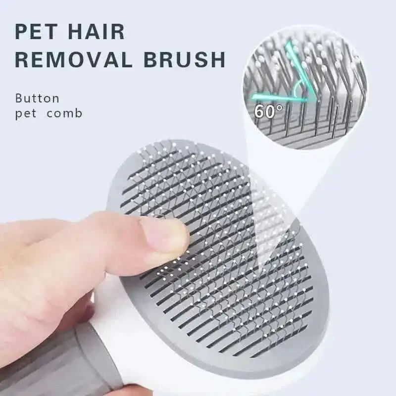 Self Cleaning Slicker Brush Suitable for Pets with Long or Short Hair Cartsfy Inc.