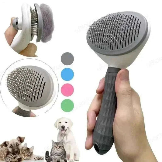 Self Cleaning Slicker Brush Suitable for Pets with Long or Short Hair Cartsfy Inc.