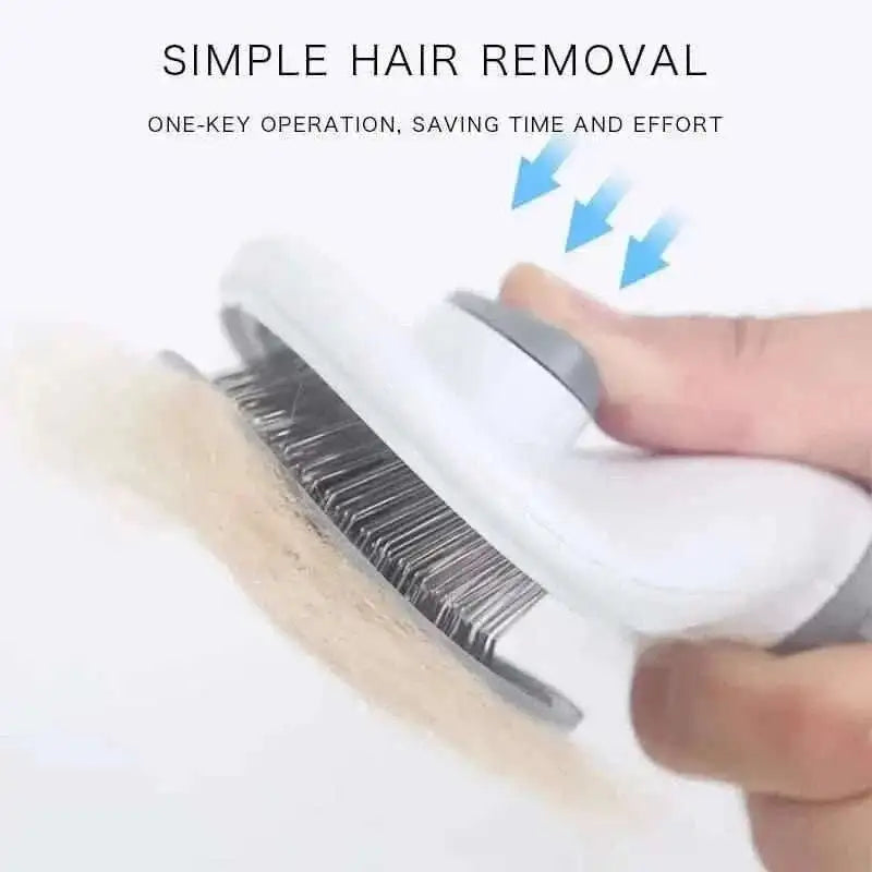 Self Cleaning Slicker Brush Suitable for Pets with Long or Short Hair Cartsfy Inc.
