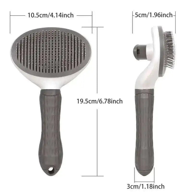 Self Cleaning Slicker Brush Suitable for Pets with Long or Short Hair Cartsfy Inc.