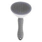 Self Cleaning Slicker Brush Suitable for Pets with Long or Short Hair - Cartsfy Inc.