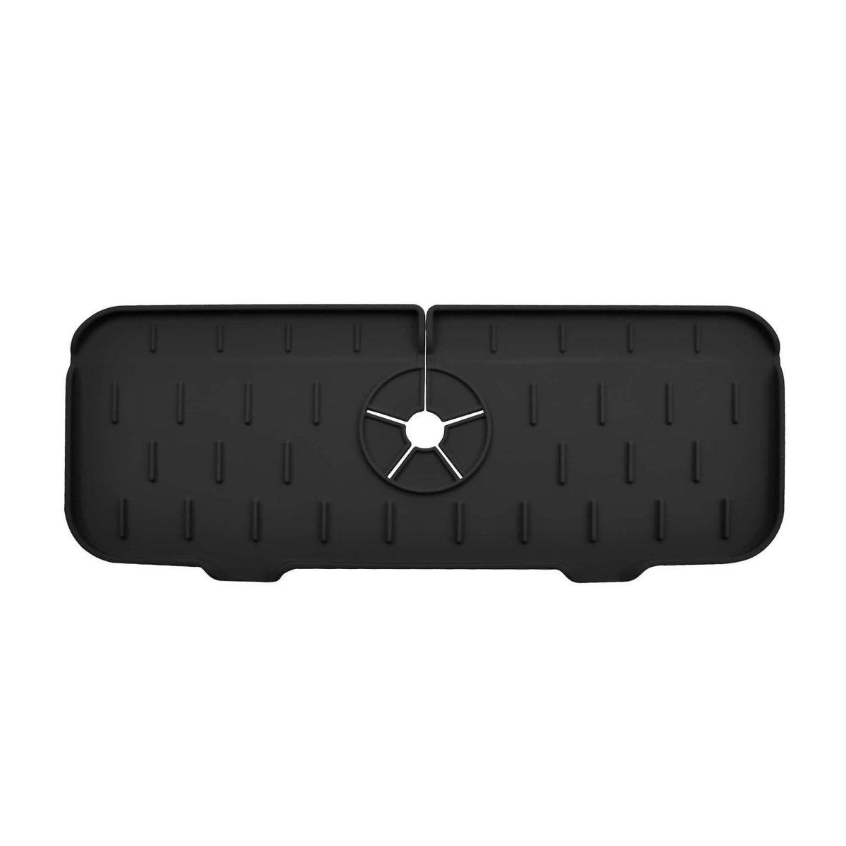 Silicone Kitchen Sink Faucet Splash Guard and Drip Catcher Tray - Cartsfy Inc.