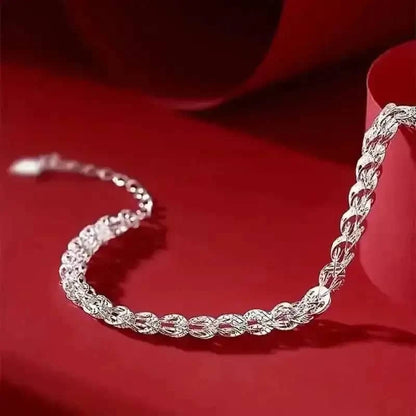 Silver Ultra Sparkle Glitter Bracelet DailySale Default Title Default Title-