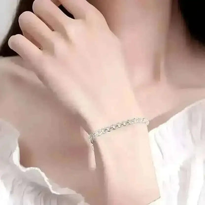 Silver Ultra Sparkle Glitter Bracelet Cartsfy Inc.