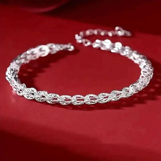 Silver Ultra Sparkle Glitter Bracelet DailySale Default Title Default Title-