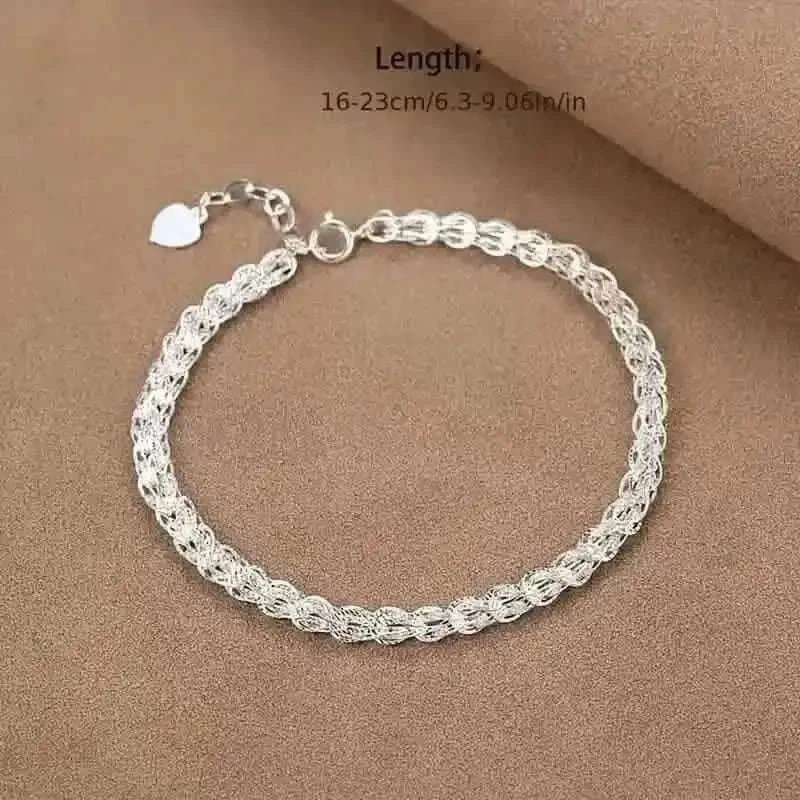 Silver Ultra Sparkle Glitter Bracelet Cartsfy Inc.