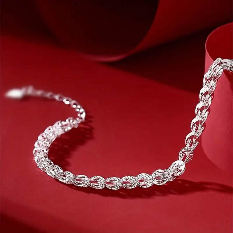 Silver Ultra Sparkle Glitter Bracelet - Cartsfy Inc.