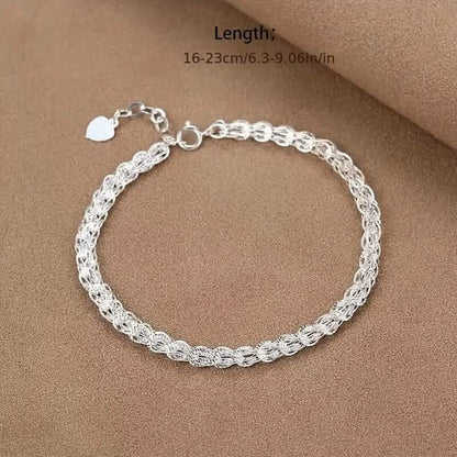 Silver Ultra Sparkle Glitter Bracelet - Cartsfy Inc.