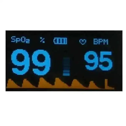 Simple Finger Pulse Oximeter Blood Pressure Monitor Heart Rate Portable Cartsfy Inc.