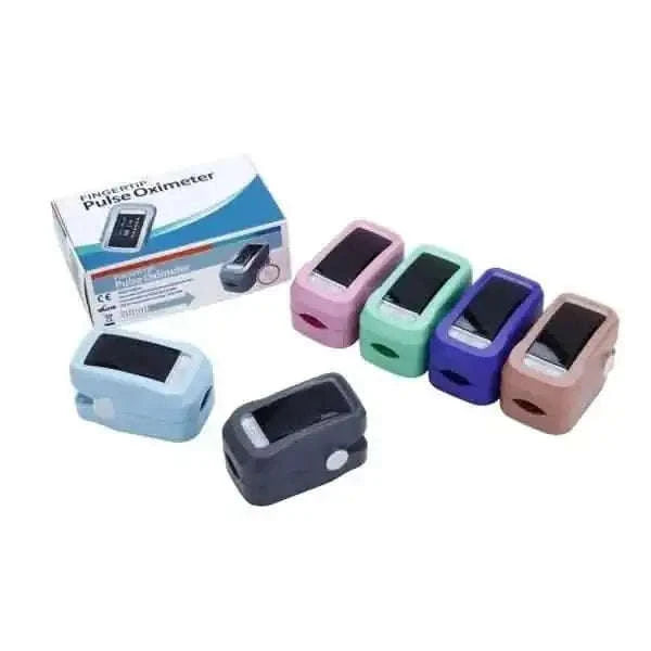 Simple Finger Pulse Oximeter Blood Pressure Monitor Heart Rate Portable Cartsfy Inc.