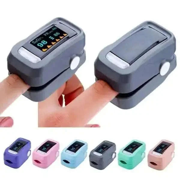 Simple Finger Pulse Oximeter Blood Pressure Monitor Heart Rate Portable Cartsfy Inc.