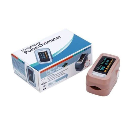 Simple Finger Pulse Oximeter Blood Pressure Monitor Heart Rate Portable Cartsfy Inc.