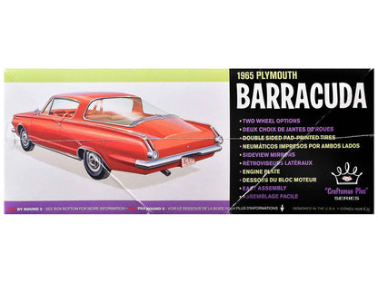1965 Plymouth Barracuda model kit box, Craftsman Plus series, 1/25 scale by AMT