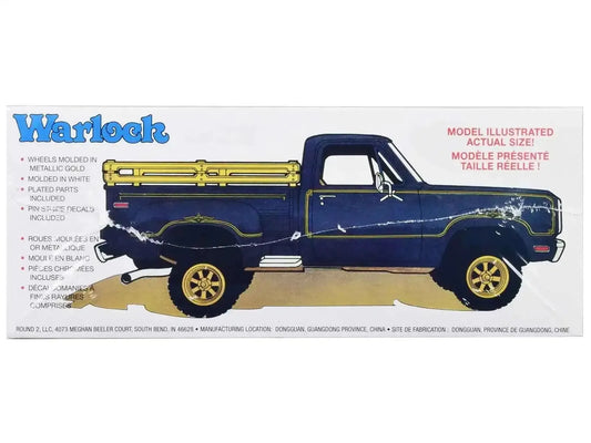 Skill 2 Model Kit 1977 Dodge Warlock Stepside Pickup Truck 1/25 Scale Model by MPC Cartsfy Inc.
