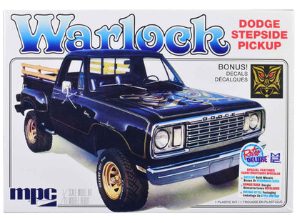 Skill 2 Model Kit 1977 Dodge Warlock Stepside Pickup Truck 1/25 Scale Model by MPC Miniature Motors Default Title Default Title-