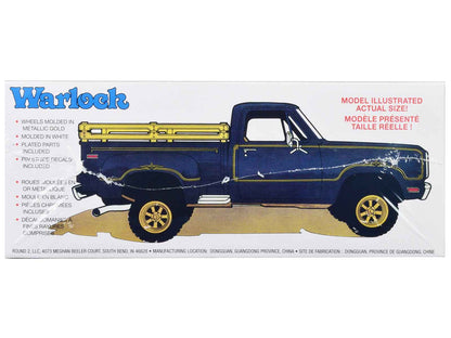 Skill 2 Model Kit 1977 Dodge Warlock Stepside Pickup Truck 1/25 Scale Model by MPC Miniature Motors Default Title Default Title-