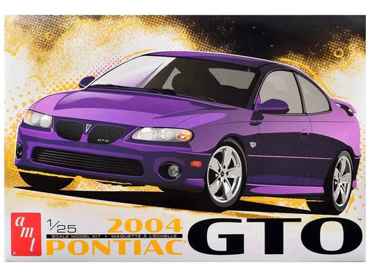 Skill 2 Model Kit 2004 Pontiac GTO 1/25 Scale Model by AMT Miniature Motors Default Title Default Title-
