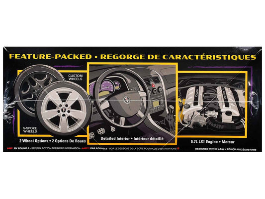 Skill 2 Model Kit 2004 Pontiac GTO 1/25 Scale Model by AMT Cartsfy Inc.