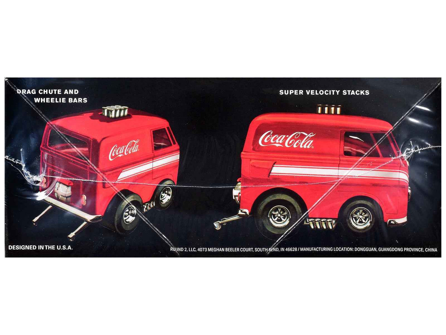 Skill 2 Model Kit Volkswagen Van Show Rod "Coca-Cola" 1/25 Scale Model by AMT Cartsfy Inc.