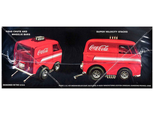 Skill 2 Model Kit Volkswagen Van Show Rod "Coca-Cola" 1/25 Scale Model by AMT Cartsfy Inc.