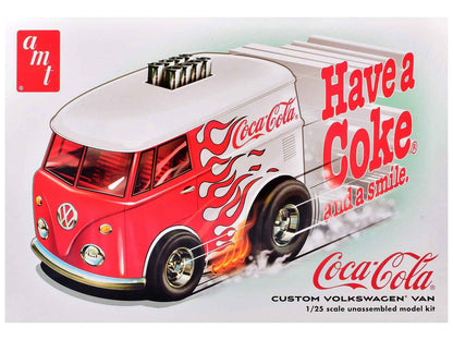 Skill 2 Model Kit Volkswagen Van Show Rod "Coca-Cola" 1/25 Scale Model by AMT Cartsfy Inc.