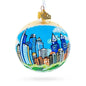 Skyline of Philadelphia, Pennsylvania Glass Ball Christmas Ornament 3.25 Inches Cartsfy Inc.