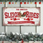Sleigh Rides Christmas Sign IV Cartsfy Inc.